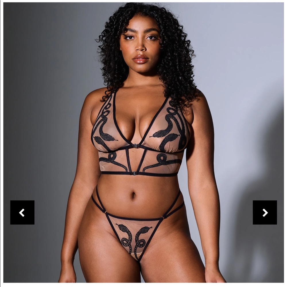 Thistle and Spire Medusa snake bralette